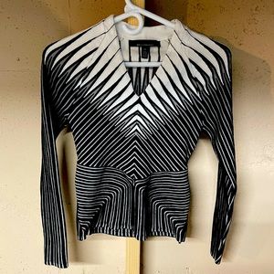 White House Black Market fitted sweater